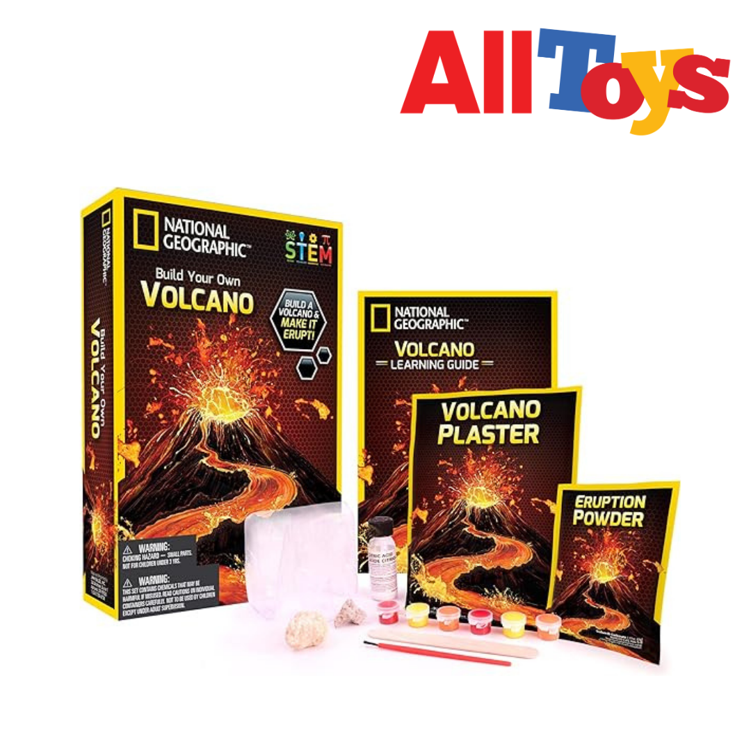 National Geographic Build Your Own volcano Kit
