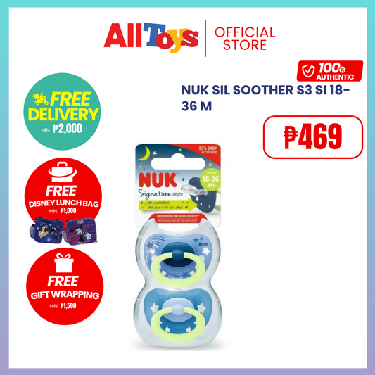 Nuk Sil Soother S3 SI 18-36 m 40739820WB
