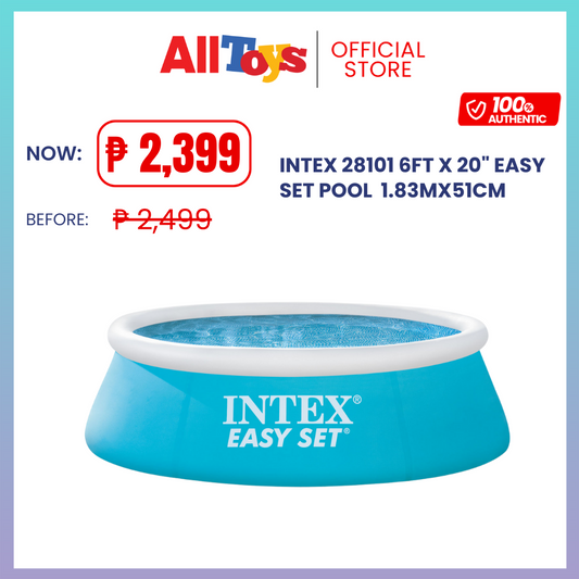 Intex 28101 6ft X 20" Easy Set Pool