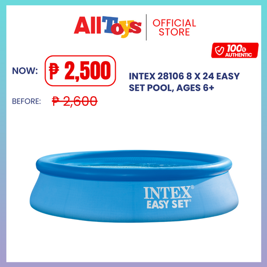 Intex 28106 8x24 Easy Set® Pool, Ages 6+